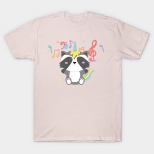 a cat is singing T-Shirt